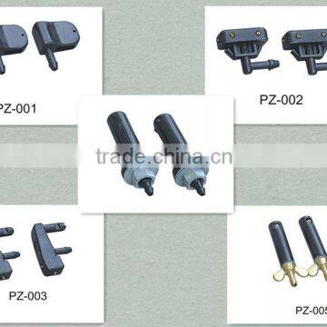 Bus windshield wiper nozzle series