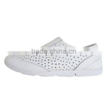 white leather nurse shoes,pure white shoes,white school shoes