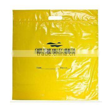 2015 Plastic Bag With Die Cut Handle, Printed Bag, Shopping Bags With Customized Design photo-2