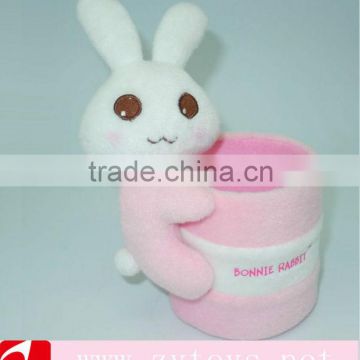 Rabit Plush Brush Pot