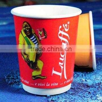 disposable paper tea cup, soda drink paper cup, paper coffee cup with lid,