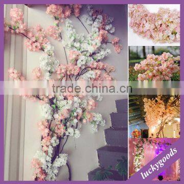 LF427 Hot Sale Decoration Fake Cherry Blossom Branches for Sale