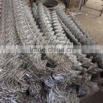 PVC Coated or Galvanized Rhombic Wire Mesh Diamond Wire Mesh Chain Link Fence Rolls photo-6
