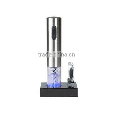 Stainless Steel Rechargeable Electric Wine Bottle Opener