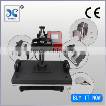 Xinhong Finger screen Durable 7in1 Combo Heat Press Machine HP7IN1