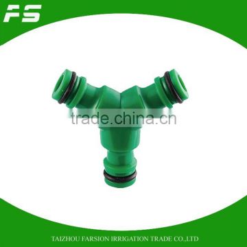 3Way Y Plastic Garden Hose Connector Hose Coupling Quick Connector