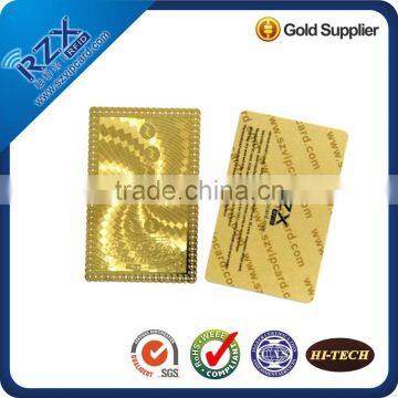 High Quality Metallic Business Card With Customer Design