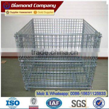 supermarket steel lockable storage cage