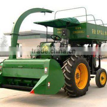 Knapsack corn silage chopper and harvester