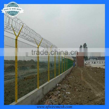 welded metal anti climb security fence (manufacturer)