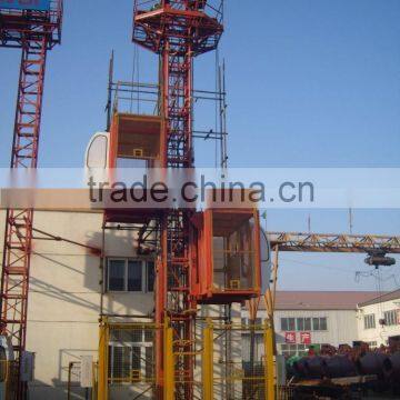 CS SC200 construction cage lifter 2ton building construction materials lift for sale