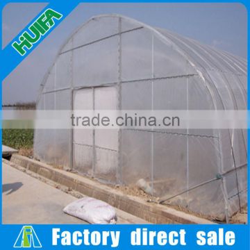 Prefabricated Single span side vent tropical greenhouse Made in China with High Quality