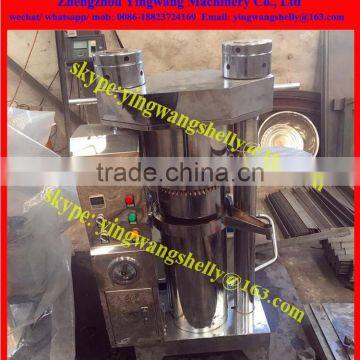 New design nuts hydraulic automatic oil pressing machine on sale