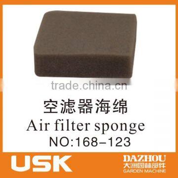 Air filter sponge for USK 2KW gasoline generator 168F/2900H(GX160) 5.5HP/6.5HP spare part