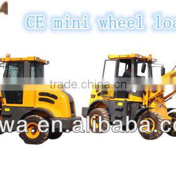 2016 new model 1.2ton mini wheel loader