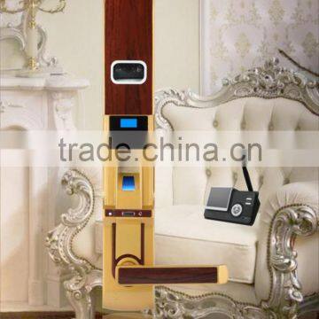 Monitoring camera built-in infrared light fashion touch screen digital Intelligent villa lock