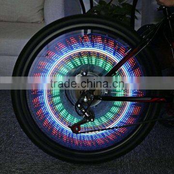 Bike Lights 32 LED Cycling Bicycle Bike Wheel Signal Tire Spoke Light For Ciclismo 32 Changes New Luces Led Bicicleta photo-2