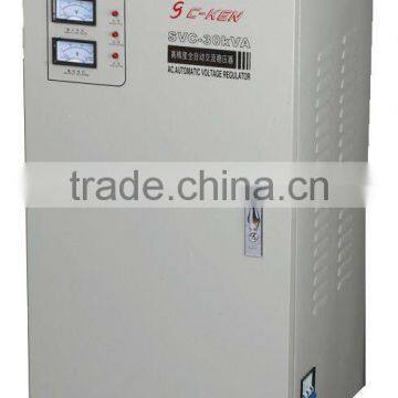 Single Phase High Accuracy Full-Automatic AC voltage Stabilizer SVC-30KVA