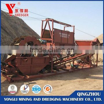 Multi-classification sand sieving and washing machine