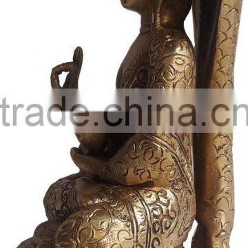 Ethnic Brass New Latest Buddha Resting Statue photo-2