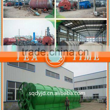 DAYI 2015 Newest Waste Tyre Pyrolysis Oil Purification Plant/Tire Recycling to Diesel Oil Machine/System photo-2