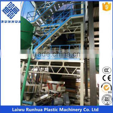 3 Layers Rotary Die Head PE Film Blowing Machine photo-5