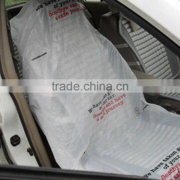 Printed Disposable Car Seat Cover Set photo-3