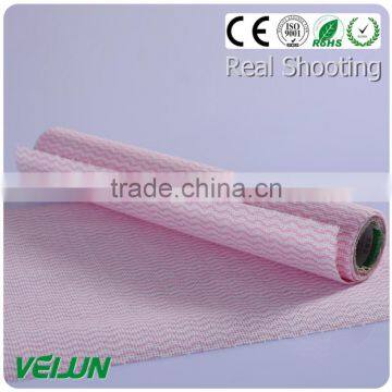 Made in China 100% spunlace Guangdong manufacture hydrophylic skin friendly spunlace non woven fabric