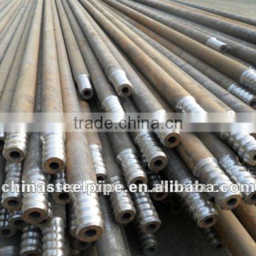 Blast furnace tap hole drilling rod and cross bits