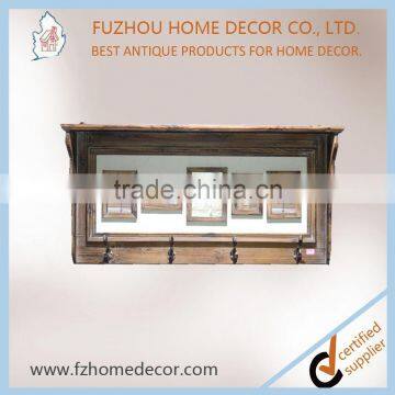 Decorative Antique Wooden Glass Photo Frame With Multi Opening photo-5