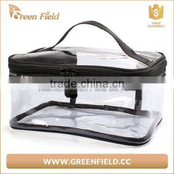Best Quality Clear Makeup Bag Pvc Transparent Cosmetic Bag With Zipper photo-2