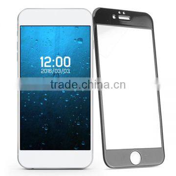 Glossy Carbon Fiber Tempered Glass Screen Protector for IPhone 6