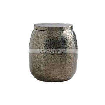 Engraved Metal Side Table For Living Room photo-3