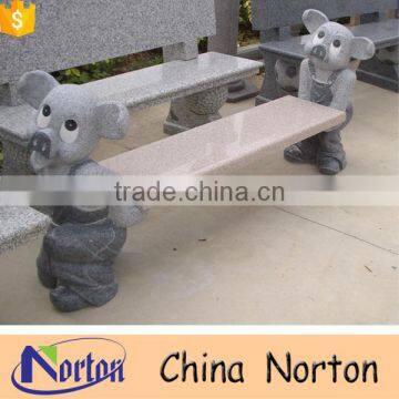 Gadern decoration antique stone outdoor bench NTMF-B249A