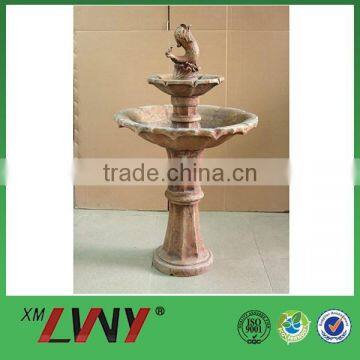 Wholesale classical 2 tier standing resin dubai fountain