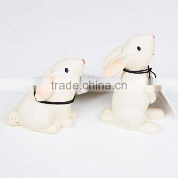 Custom Resin Bunny Figurine Christmas Ornament photo-3