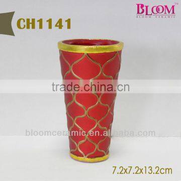 Christmas decorative outdoor flowers vase