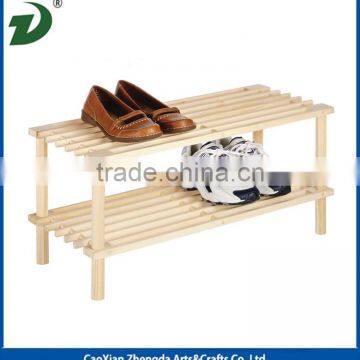 High Class Walnut Wood Shoe Rack photo-3