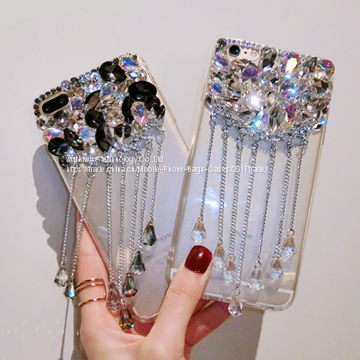 Crystal Diamond Cell Phone Cover Silicone Mobile Phone Cases for IPhone7/7Plus/6/6s/6plus/6splus Soft Tpu Shell Housing photo-5