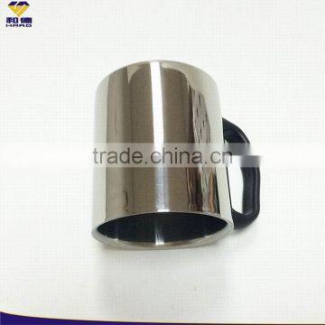 FDA SS 10 oz Polish Coffee Mug With Plastic Coffee Mug photo-2