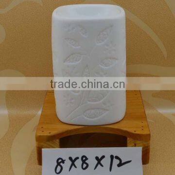 wholesale ceramic tea light oil burner with aromatherapy function