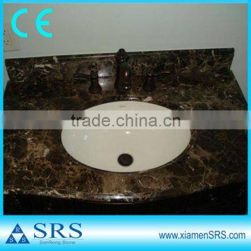 Natual marble bathroom vanities with sinks