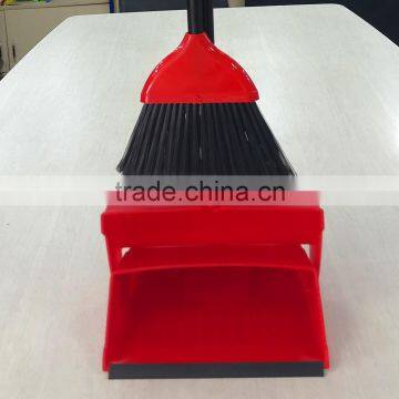High Quality Lobby Folding Dustpan and Angle Broom Set, Dustpan and Broom Set photo-5
