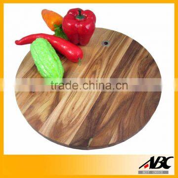 New Style Acacia Wood Round Shape Cutting Board