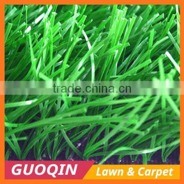 Anti UV 50 mm height stemmed shaped fake grass for soccer