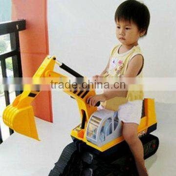 2015 plastic sitting navvy car toy for kids crane toy from ICTI manufacture,plastic crane toy for sale