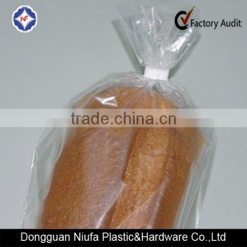 precut plastic clip band/twist tie with double metal wire for bread bags