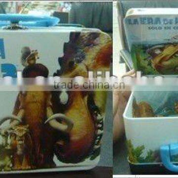 Kid's Lunch Tin Box with Fashion Design, Metal Lunch Box