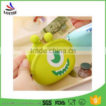 Promotional Cartoon Shape Coin Purse Wallet Lovely Silicon Coin Bag/silicone Coin Case photo-3