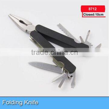 2014 Mini small folding clip multi plier tools 8712